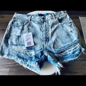 UNRAVEL PROJECT BEN TAVERNITI CLOUDY BAGGY BOY SHORTS !